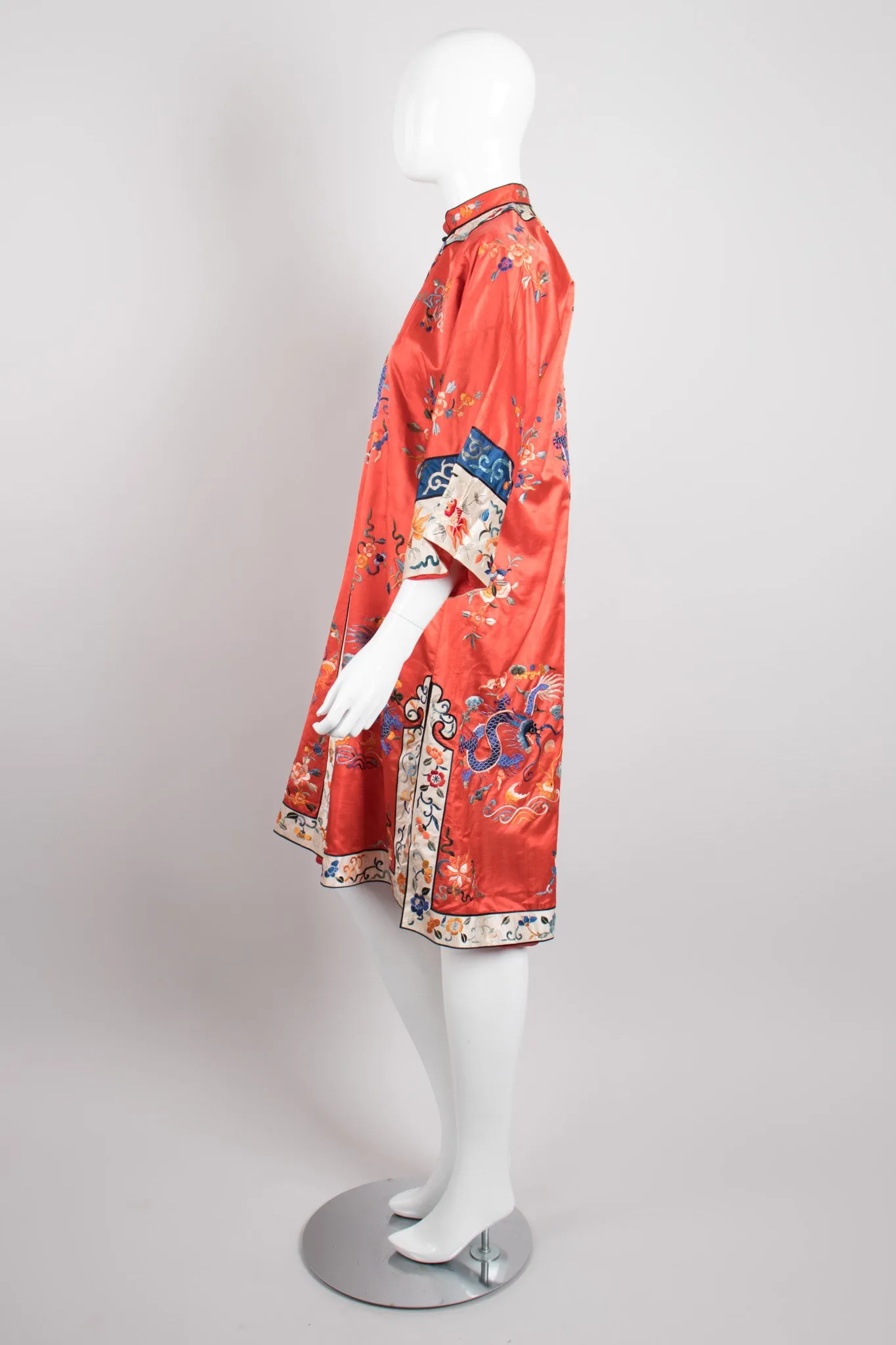 Chinese Dragon Carp Embroidered Jacket