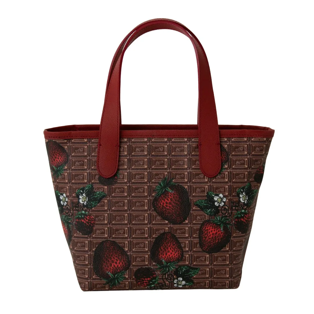 Chocolate × Strawberry Mini Tote Bag【Japan Jewelry】