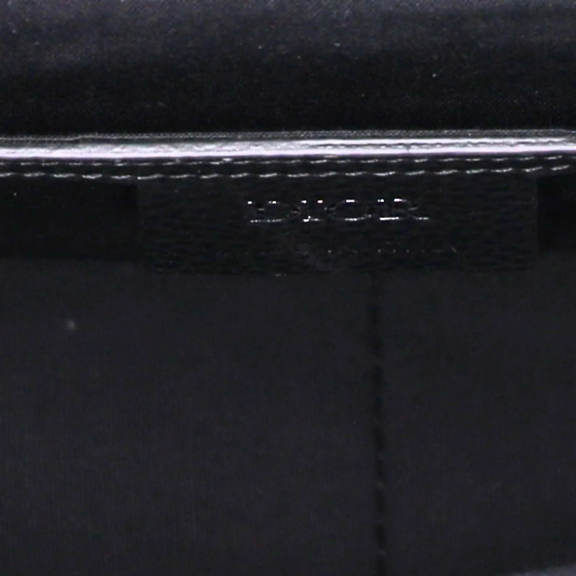 Christian Dior Saddle Mini Messenger Shoulder Bag Dark Gray Black Jacquard