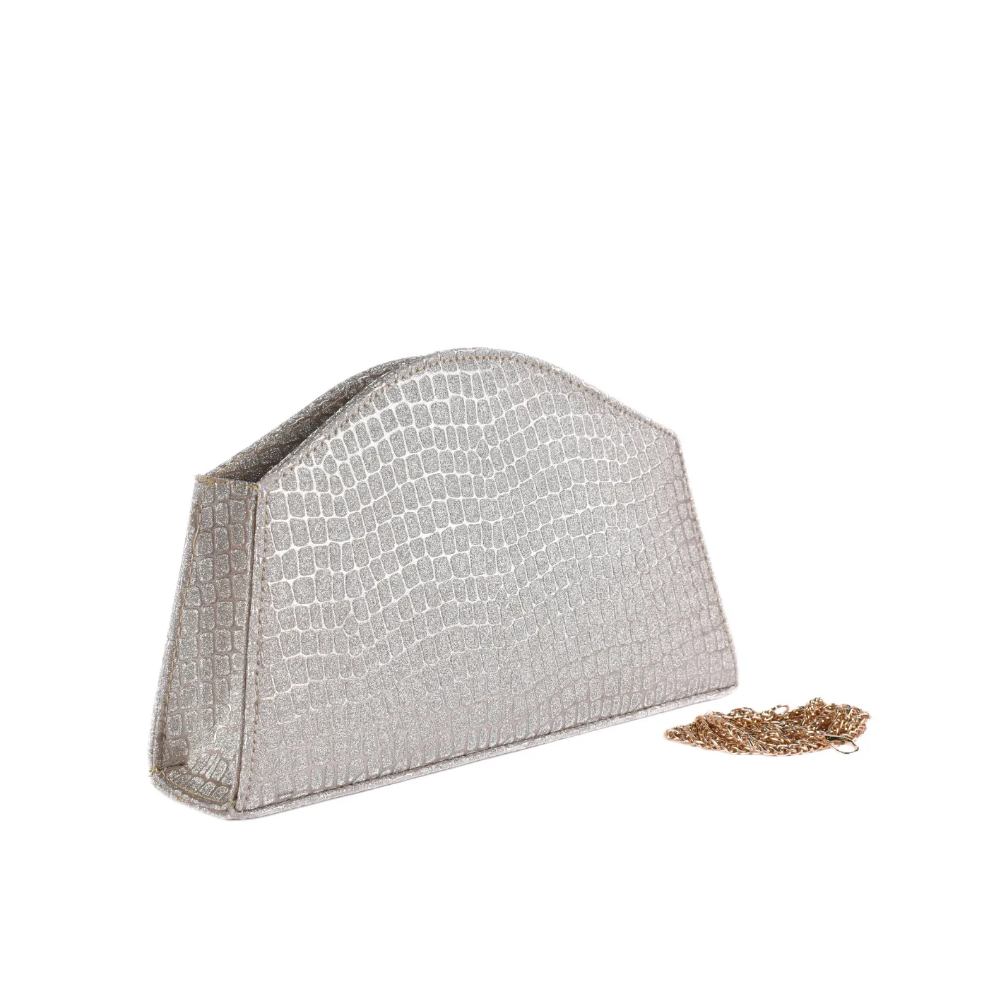 Crystal-Embellished Clutch Bag