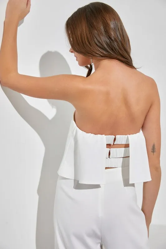 Do   Be Collection Junior Off Shoulder Jumpsuit