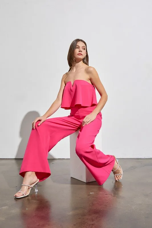 Do   Be Collection Junior Off Shoulder Jumpsuit