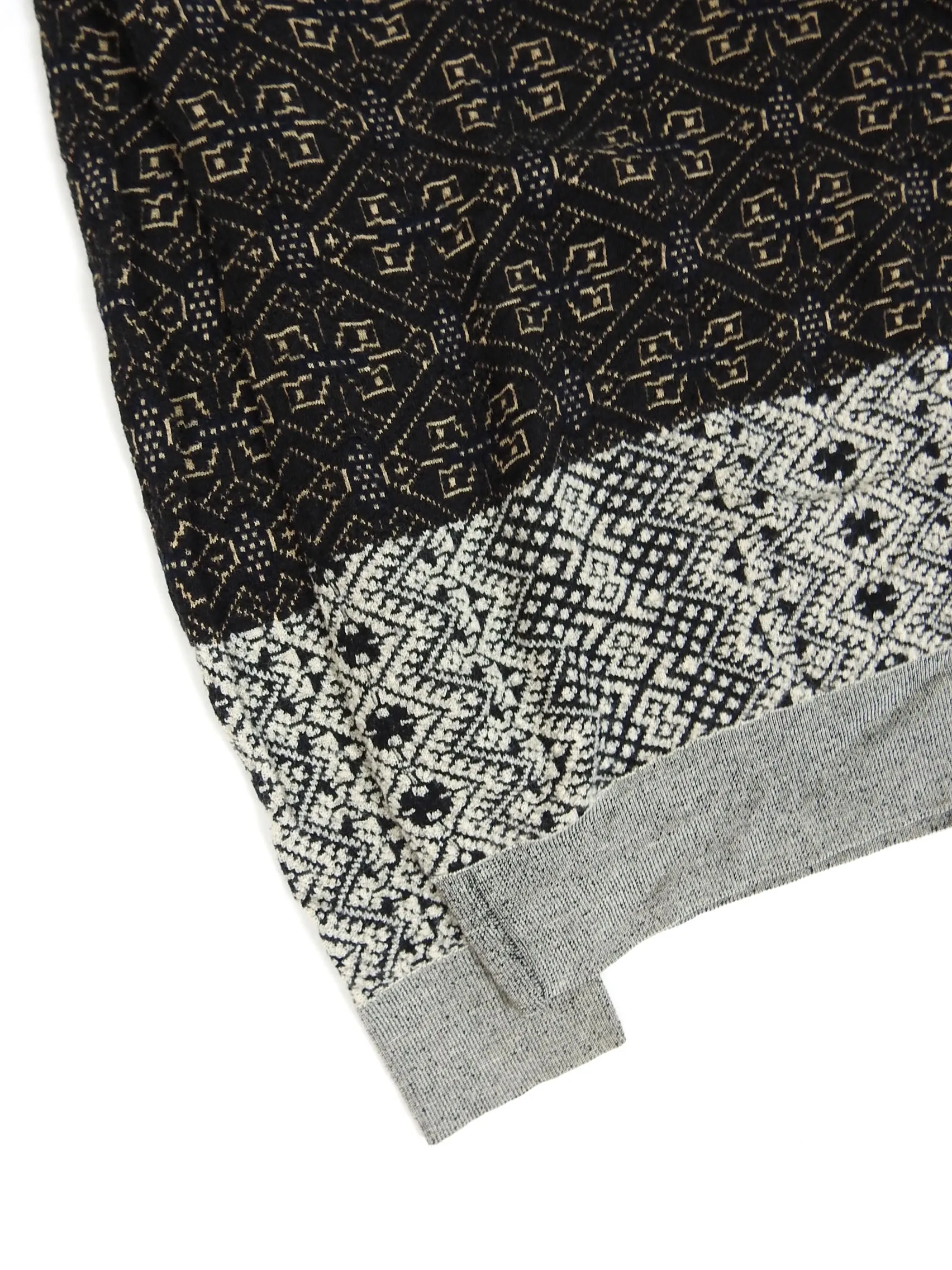 Dries Van Noten Patterned Knit Size Medium