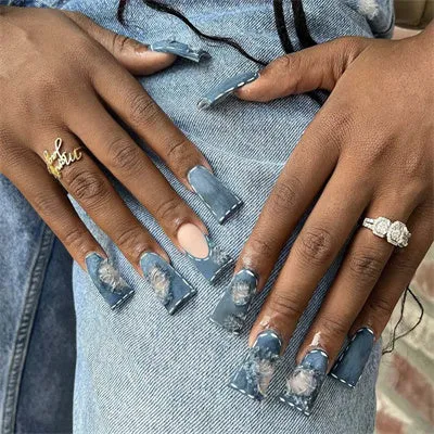 Duckbill Ragged Denim Style