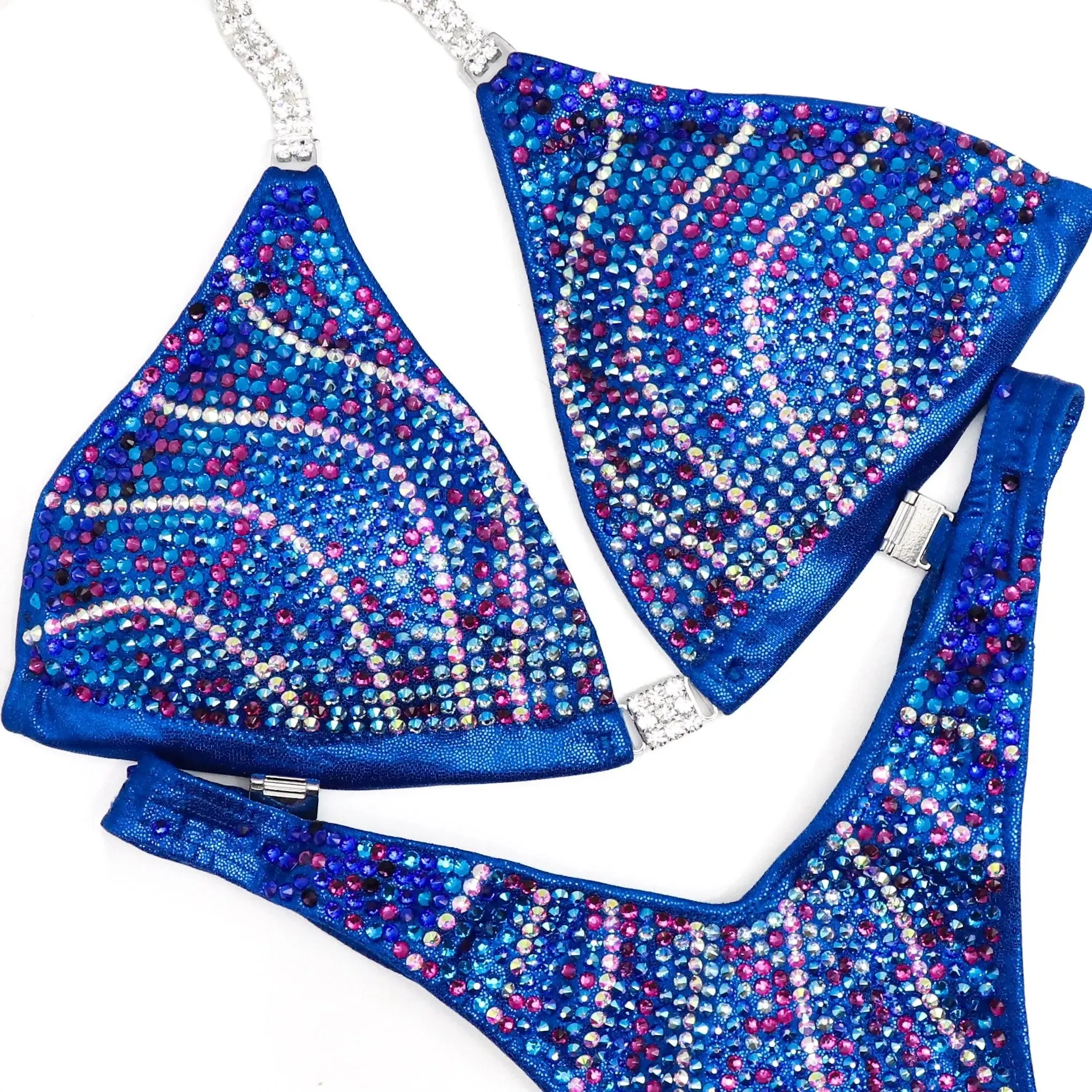 Electric Blue Crystal Flare