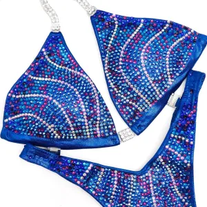 Electric Blue Crystal Flare