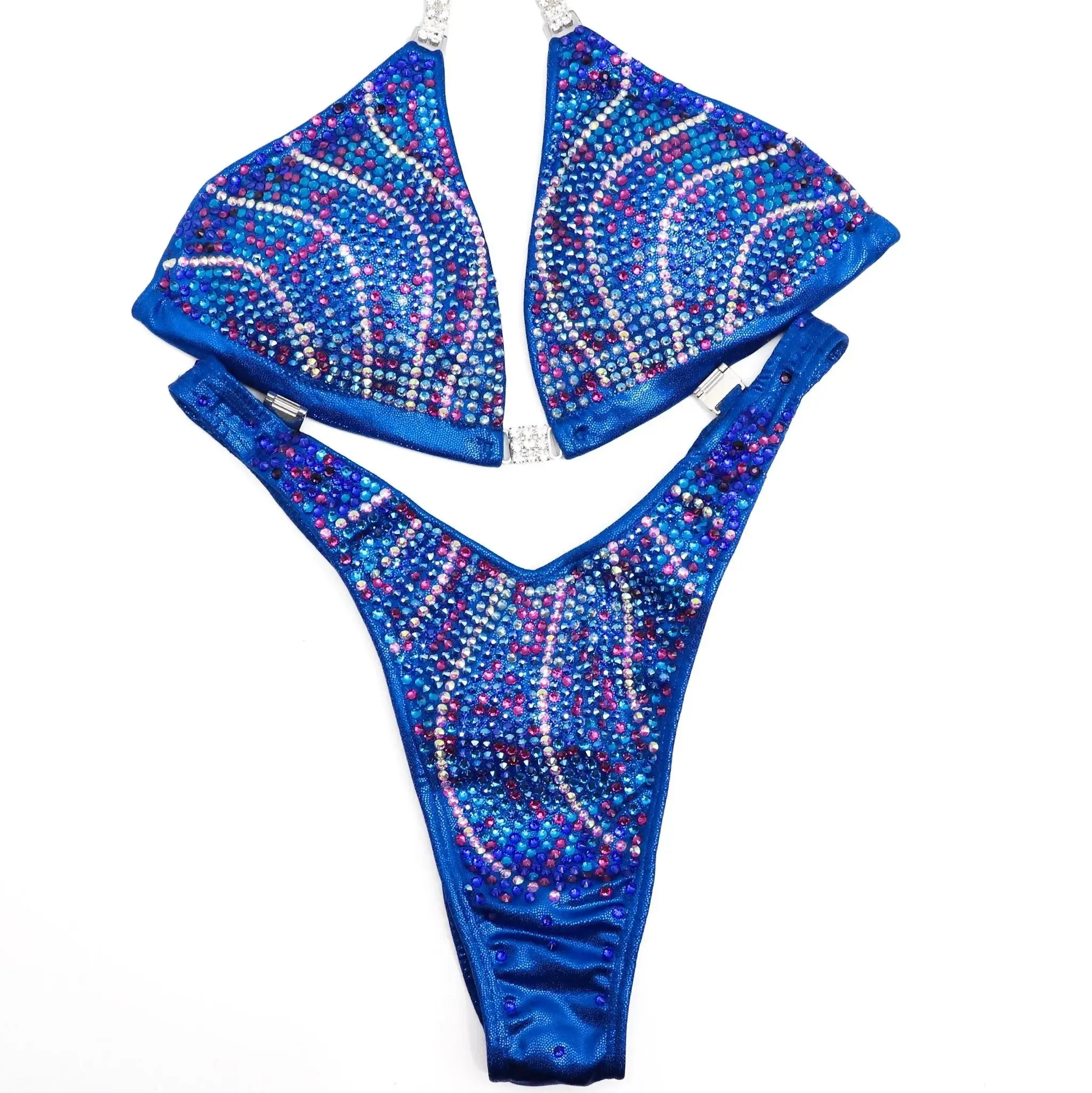 Electric Blue Crystal Flare