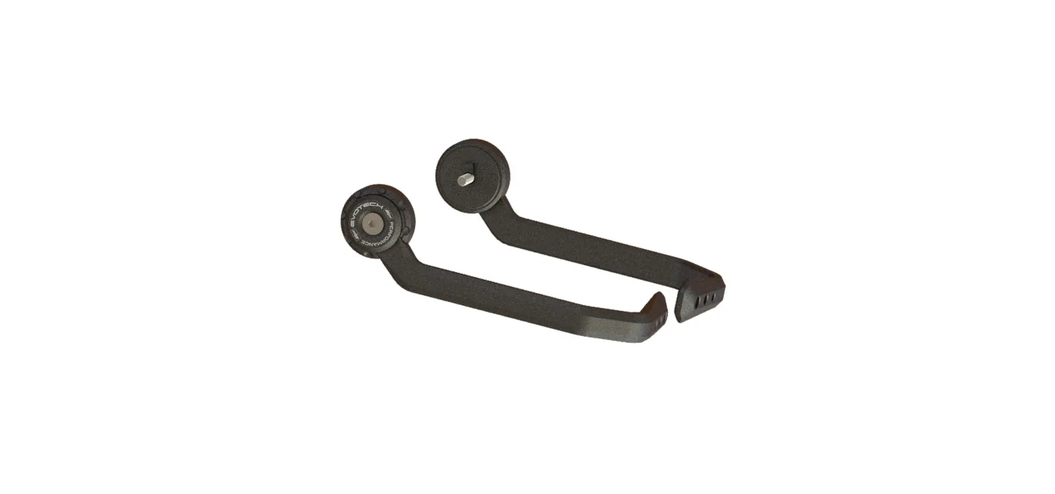 Evotech Triumph Speed Triple S Brake And Clutch Lever Protector Kit (2018 - 2020) (Bar End Mirror Version)