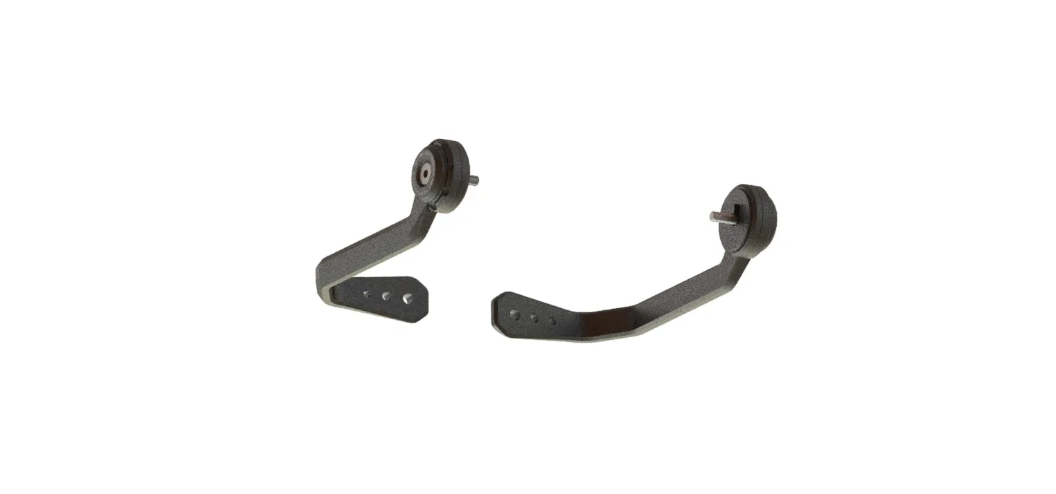 Evotech Triumph Speed Triple S Brake And Clutch Lever Protector Kit (2018 - 2020) (Bar End Mirror Version)