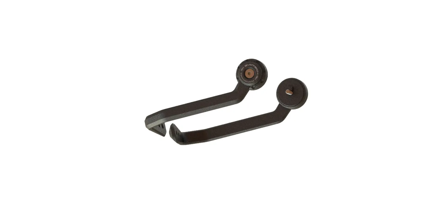 Evotech Triumph Speed Triple S Brake And Clutch Lever Protector Kit (2018 - 2020) (Bar End Mirror Version)