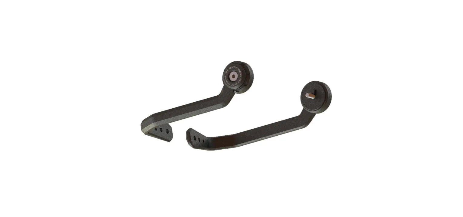 Evotech Triumph Speed Triple S Brake And Clutch Lever Protector Kit (2018 - 2020) (Bar End Mirror Version)