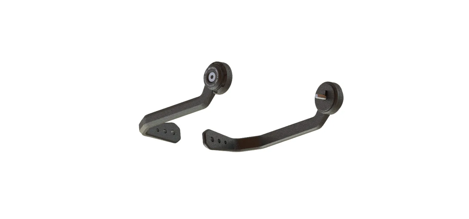 Evotech Triumph Speed Triple S Brake And Clutch Lever Protector Kit (2018 - 2020) (Bar End Mirror Version)
