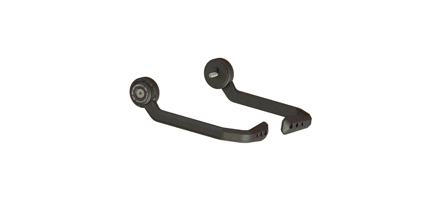 Evotech Triumph Speed Triple S Brake And Clutch Lever Protector Kit (2018 - 2020) (Bar End Mirror Version)