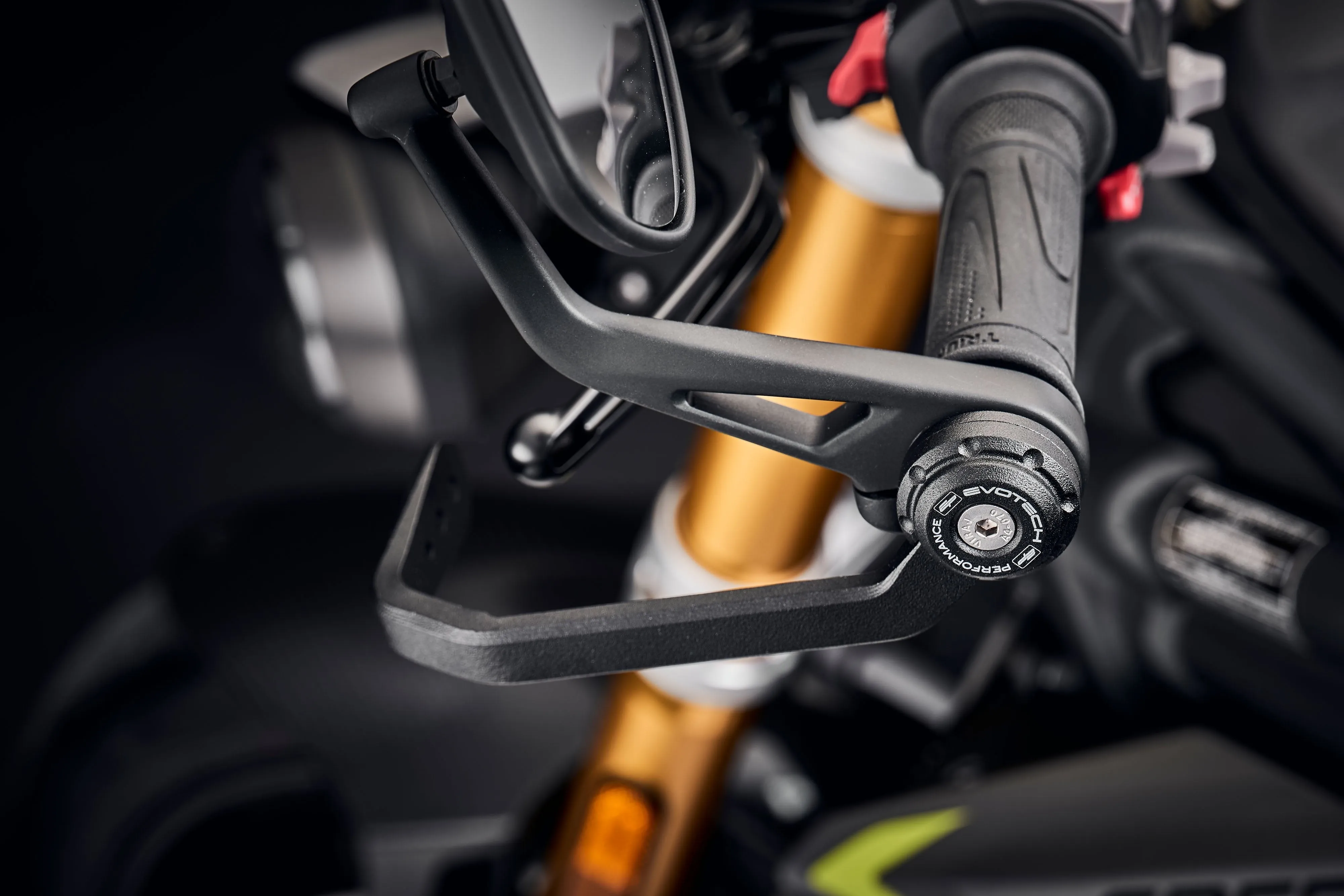 Evotech Triumph Speed Twin 900 Clutch Lever Protector Kit (2023 ) (Bar End Mirror Version)