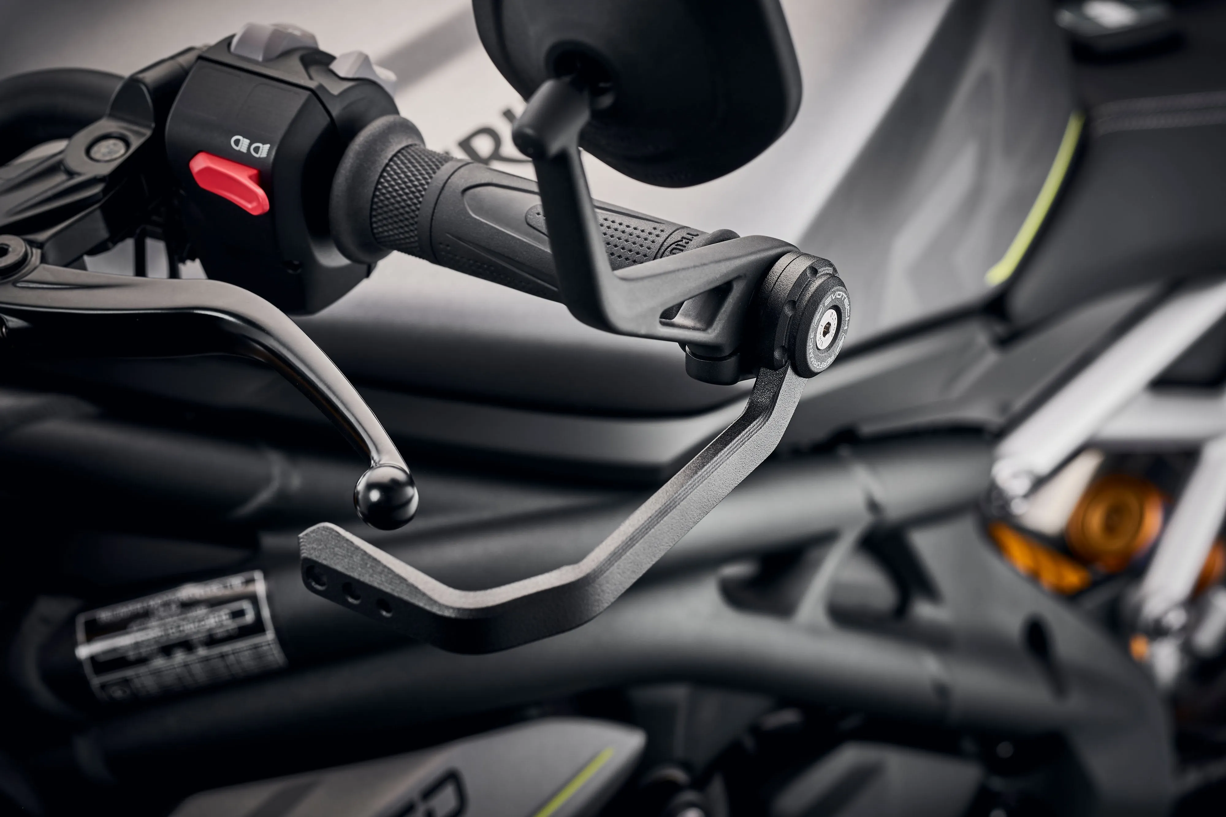 Evotech Triumph Speed Twin 900 Clutch Lever Protector Kit (2023 ) (Bar End Mirror Version)