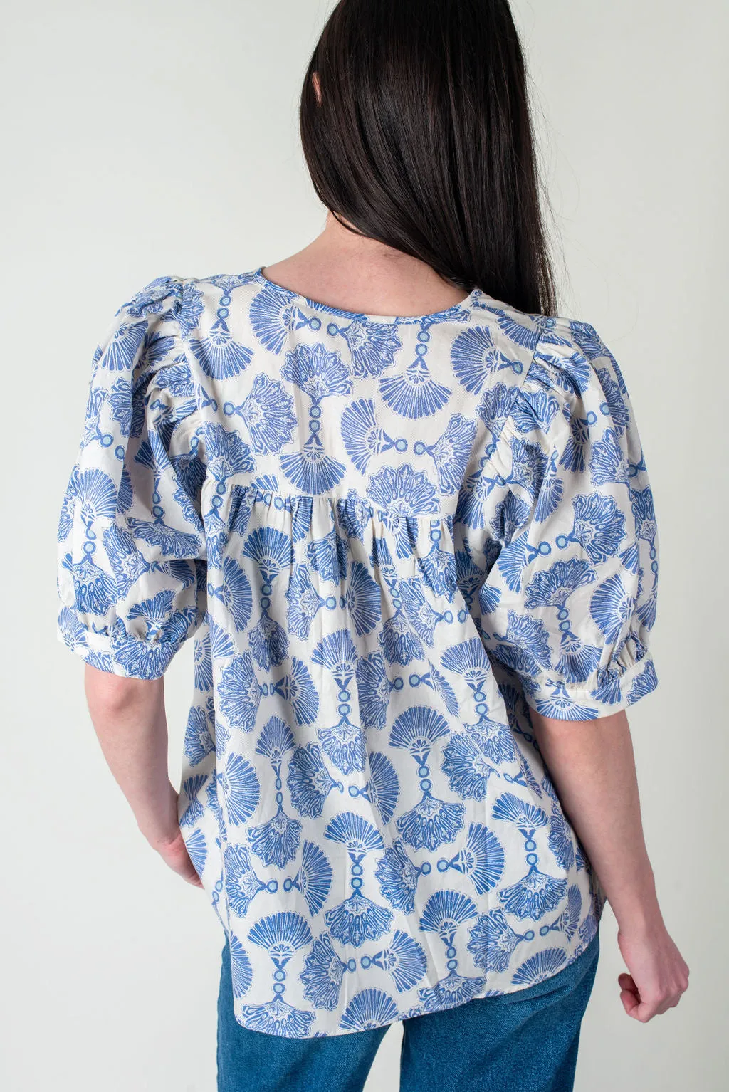 Fallen Skies Printed Blouse