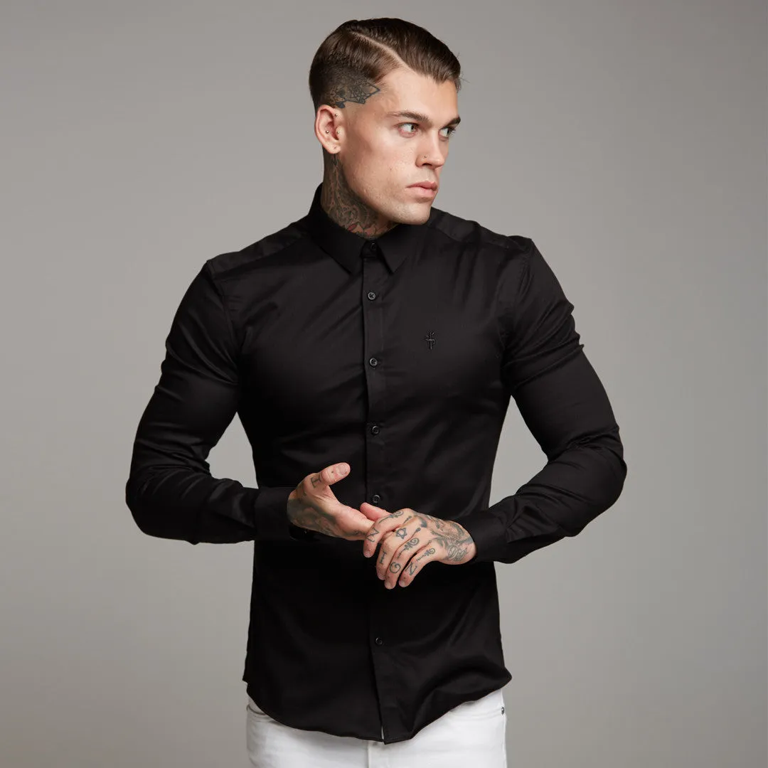 Father Sons Super Slim Luxe Ultra Stretch Classic Black -  FS214