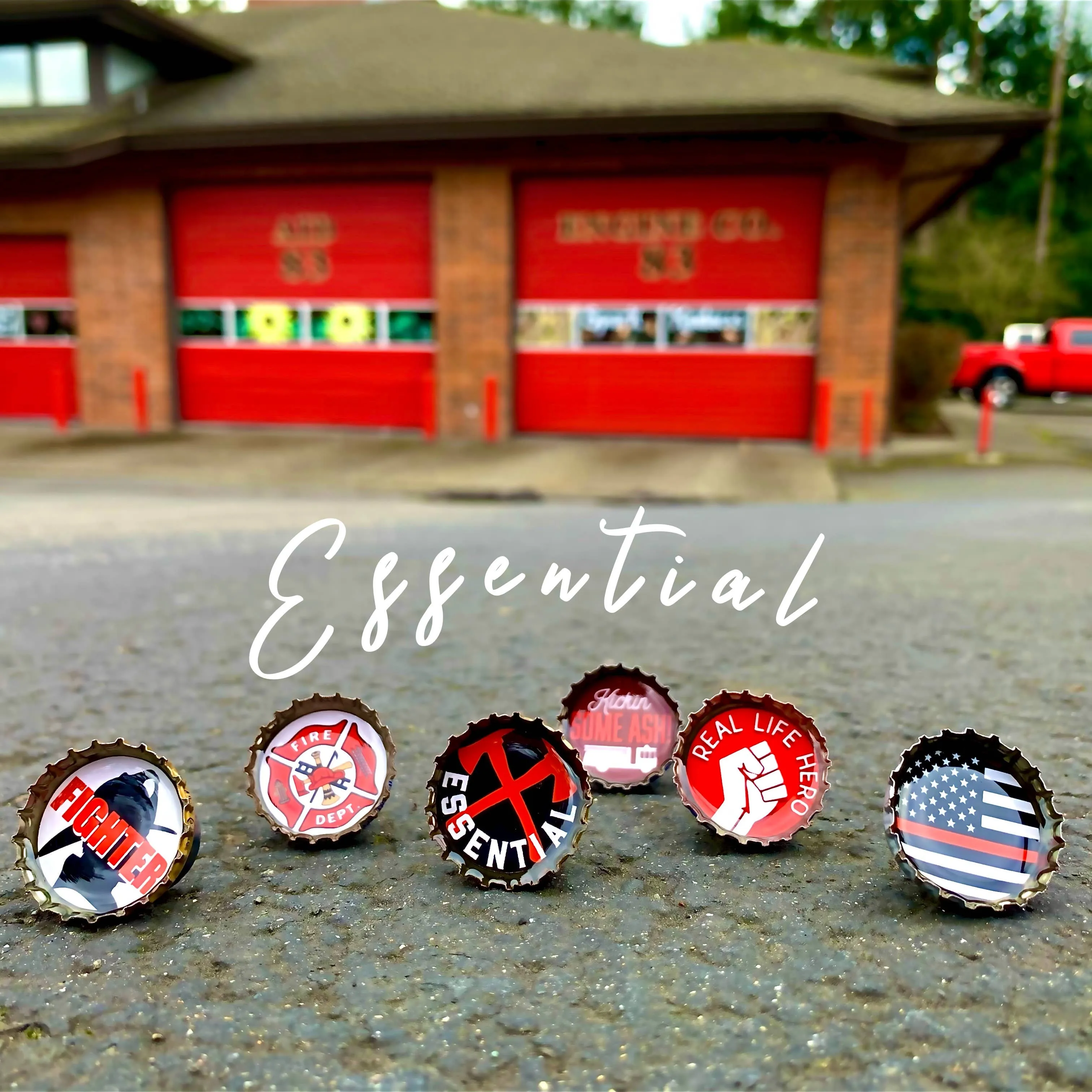 Firefighter Magnets