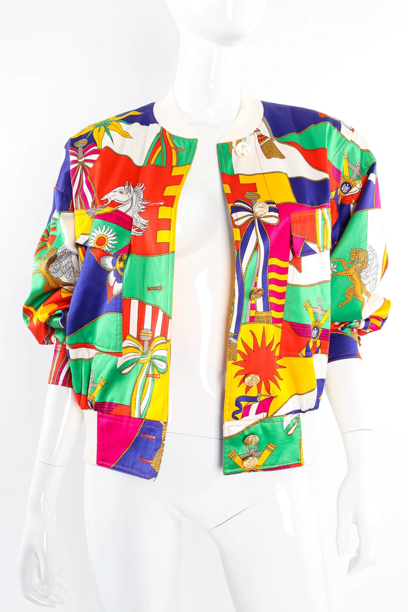 Flag Pageantry Bomber Jacket