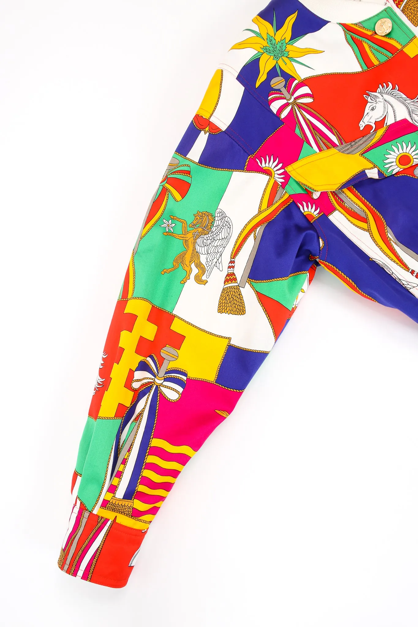 Flag Pageantry Bomber Jacket