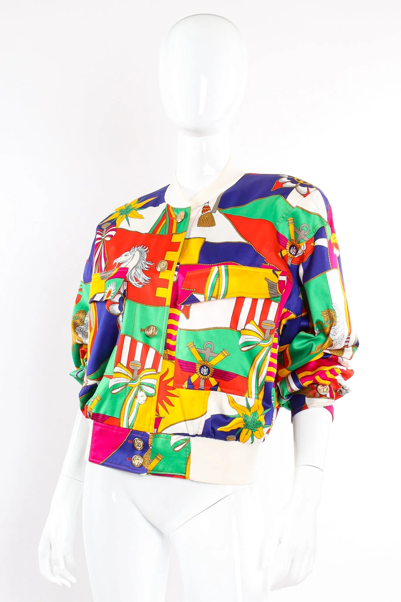 Flag Pageantry Bomber Jacket