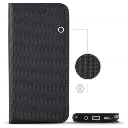 Flip Cover - Magnetyczne Etui Książkowe - Samsung Galaxy S24 - Czarny