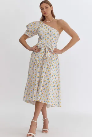 Gathering Gazes Midi Dress