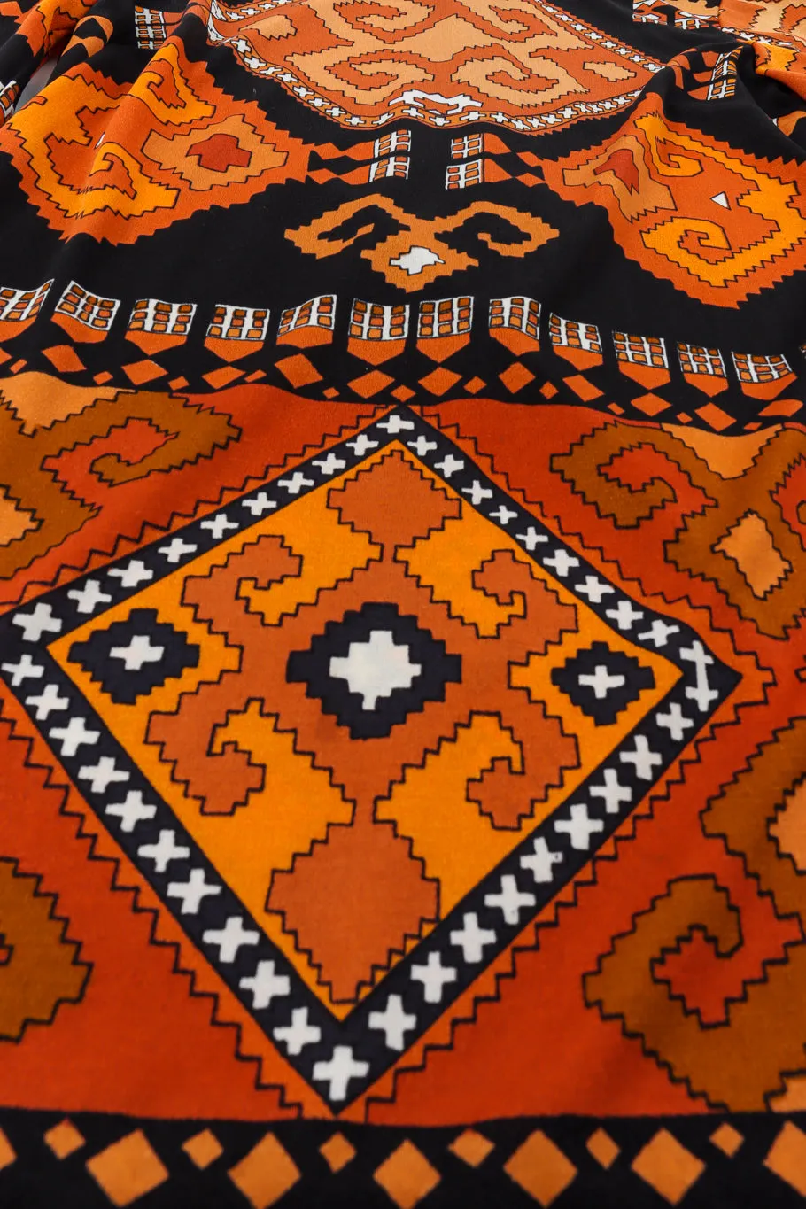Geo Print Tunic Top