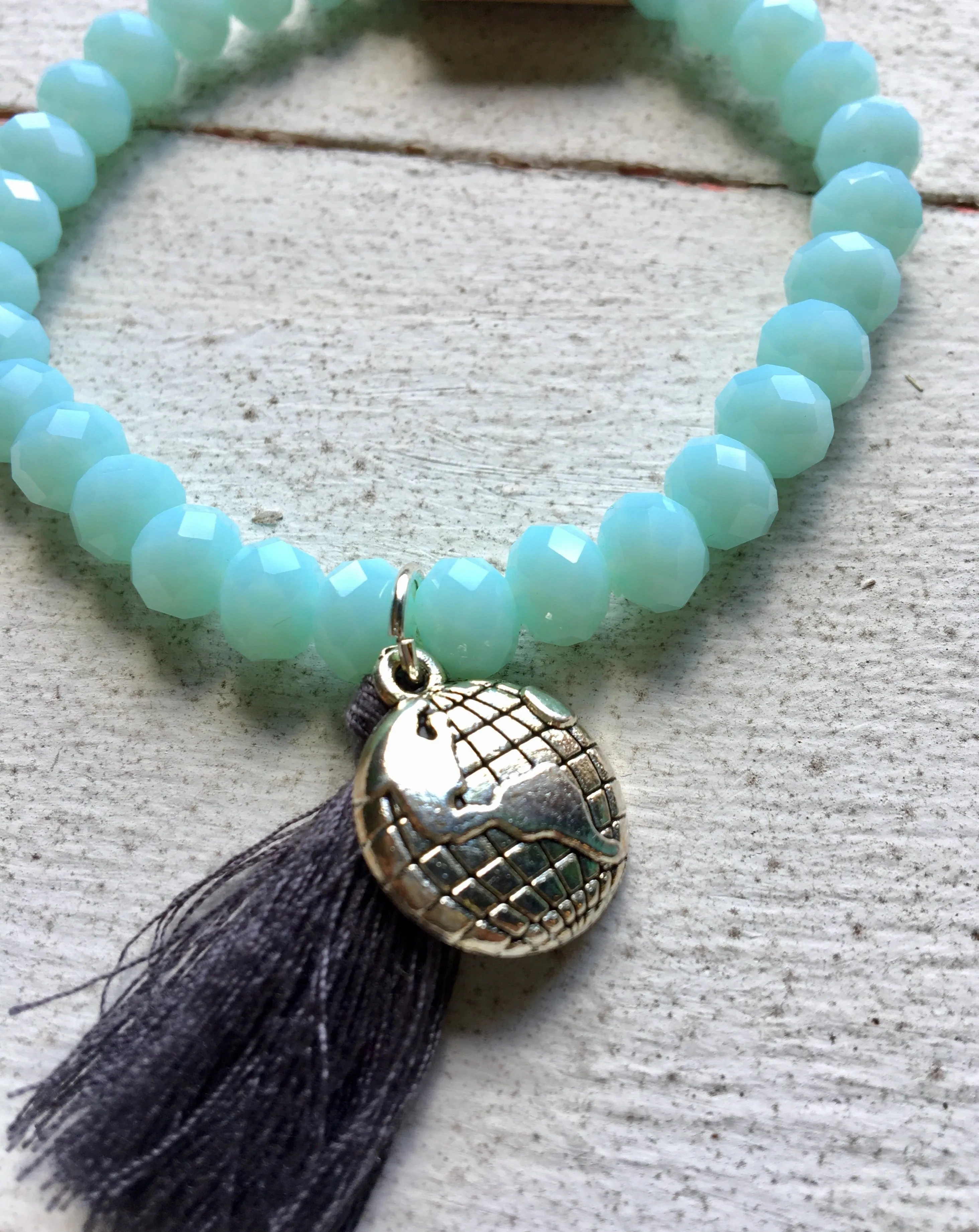 Glass Bead Bracelet