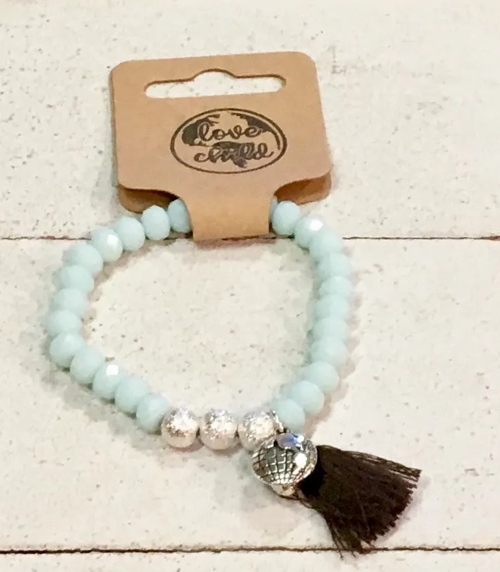 Glass Bead Bracelet