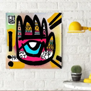 Guide And Protect - Mineral Print