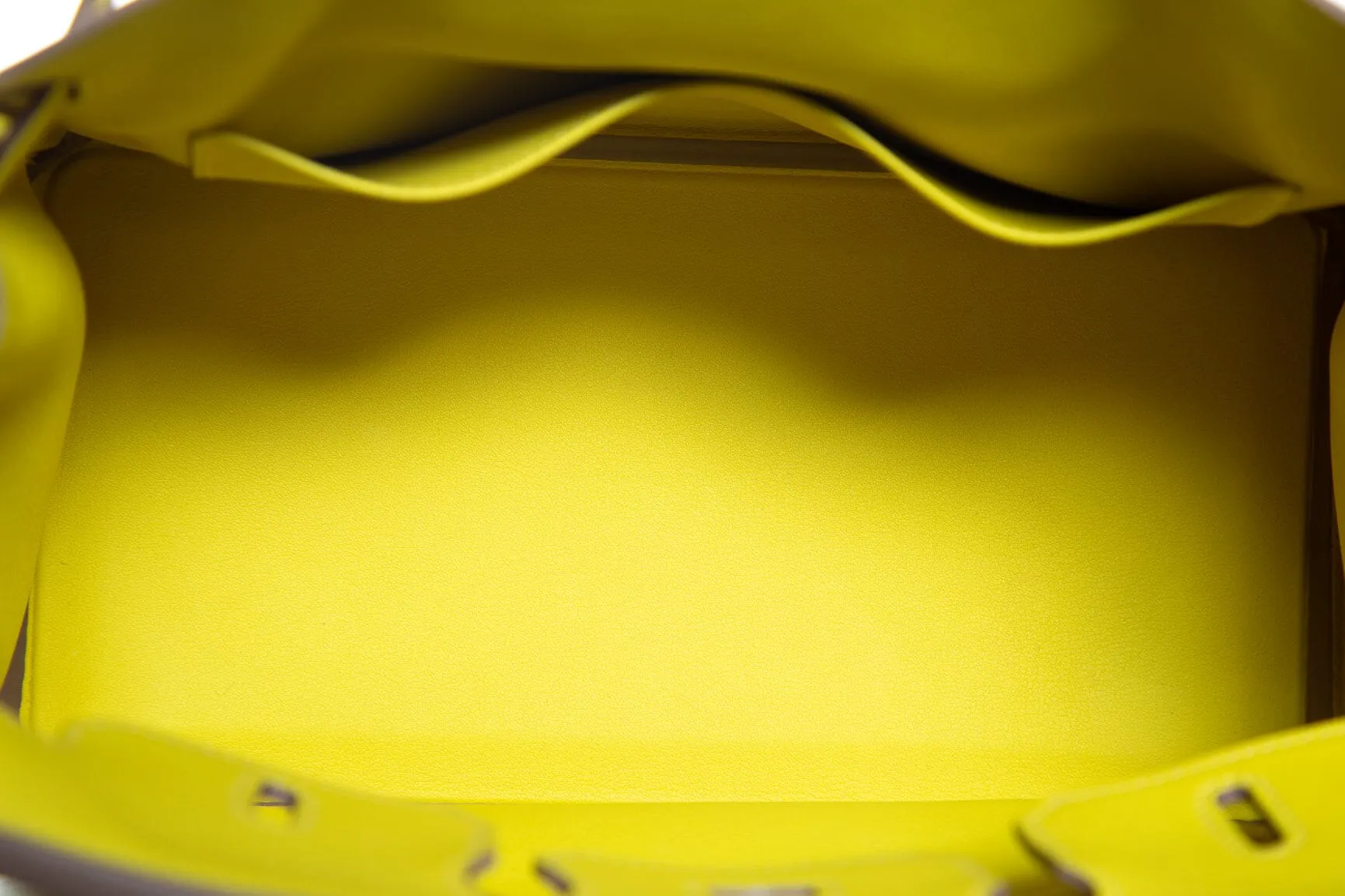 Hermès 2021 Lime 25cm Birkin in Swift Handbag