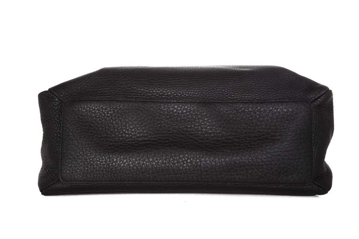 Hogan Black Leather Handbag