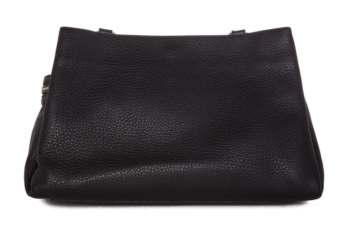 Hogan Black Leather Handbag