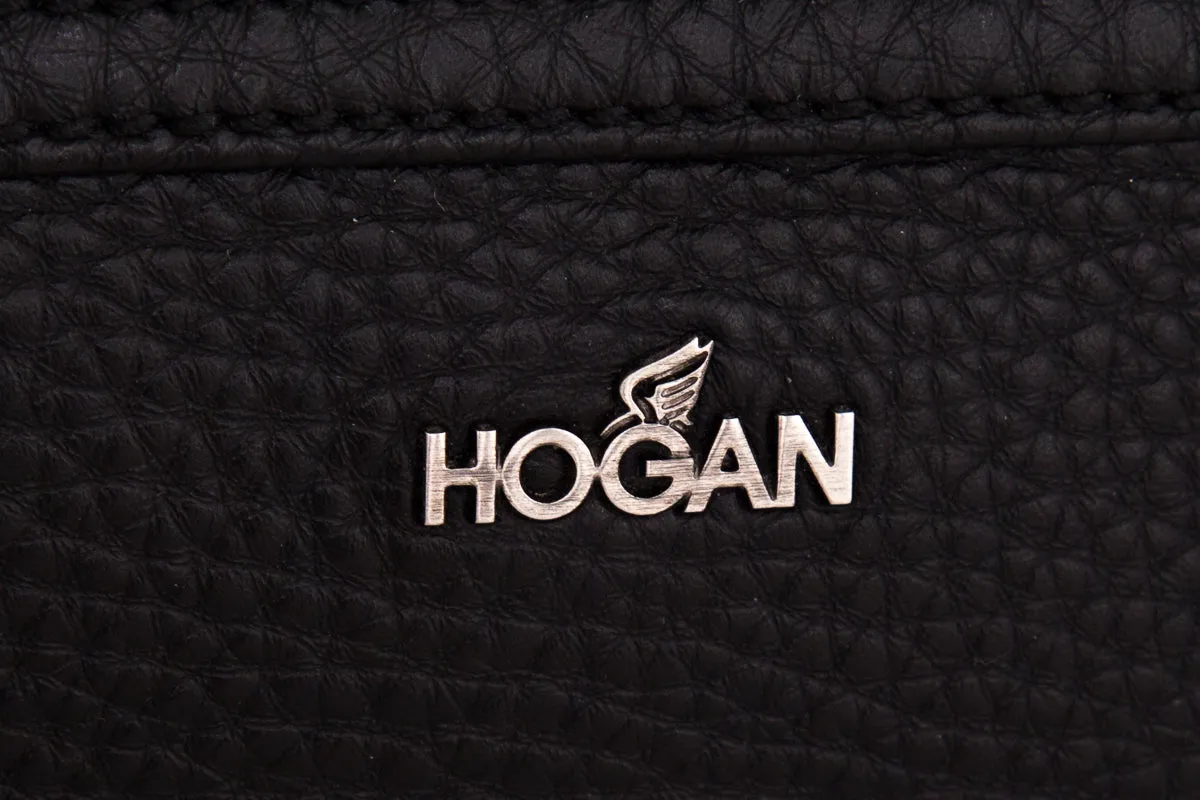 Hogan Black Leather Handbag
