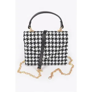 Houndstooth Handbag