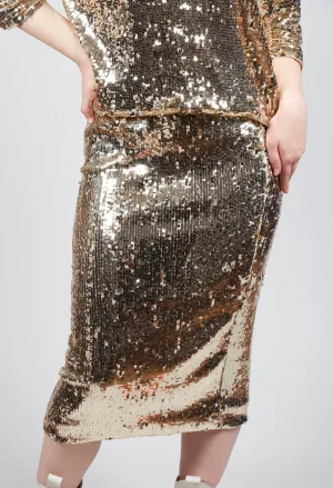 HW - Jlona Skirt | White Gold