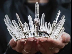 In the Dust of the Stars Crystal Crown
