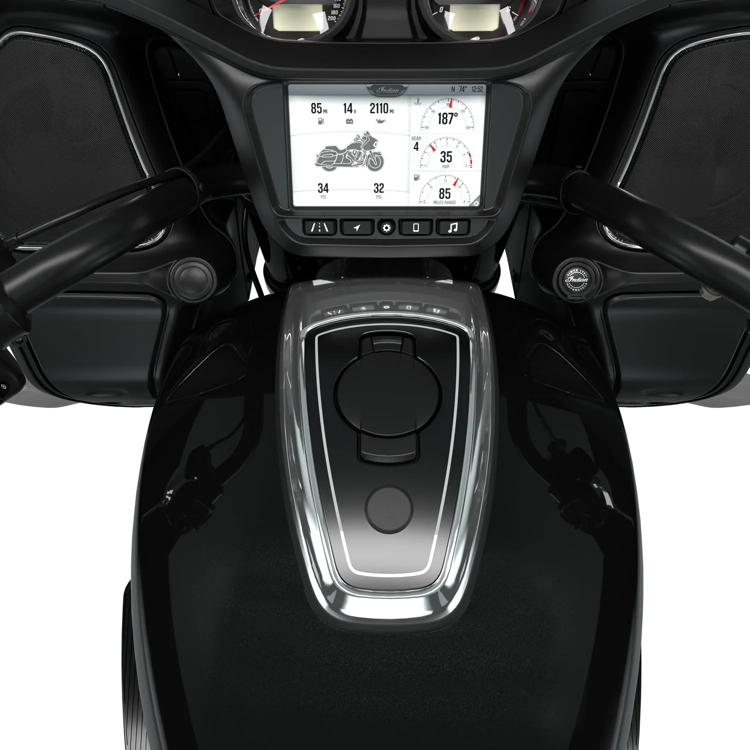 Indian Motorcycle Branded Console Cap