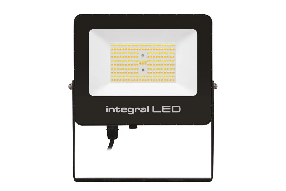 Integral ILFLC249 Super Slim 2 Floodlight IP67 7000Lm 70W Smart Tuya Dimmable Alexa Google Assistant CCT Tunable 3000-6500K 120° 100Lm/W Black