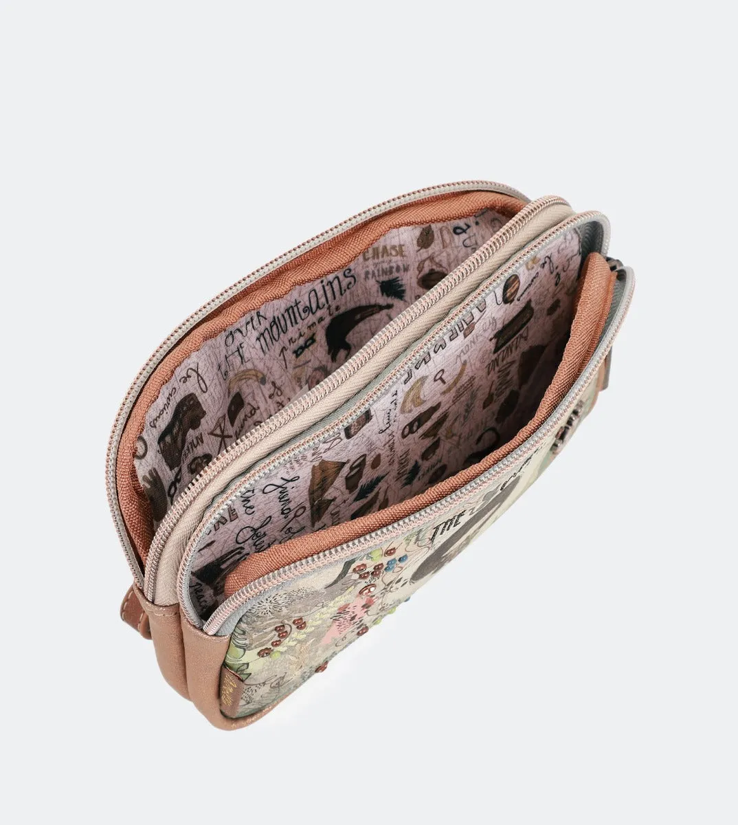 Jungle printed carryall