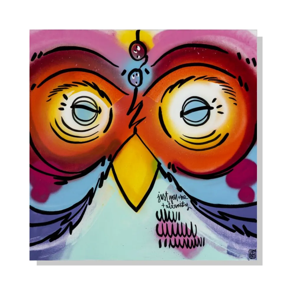 Just You and Me, Eternally - Lebo Steel Mineral Print