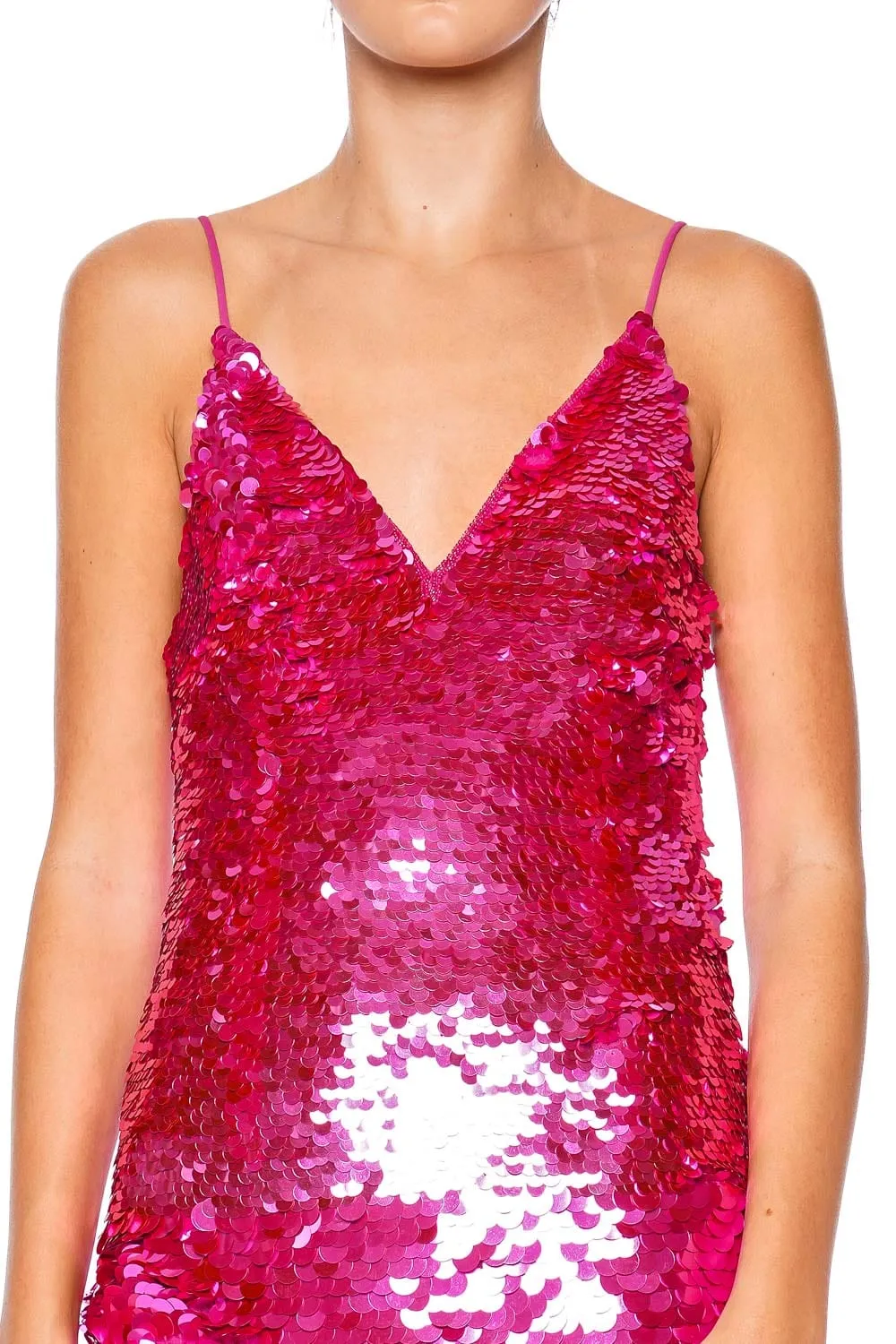 Kaylen Paillete Sequined Maxi Dress