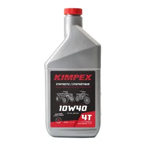 Kimpex 10W40 Moto/ATV 4-STROKES Engine Oil 10W40 Part# FV0002815