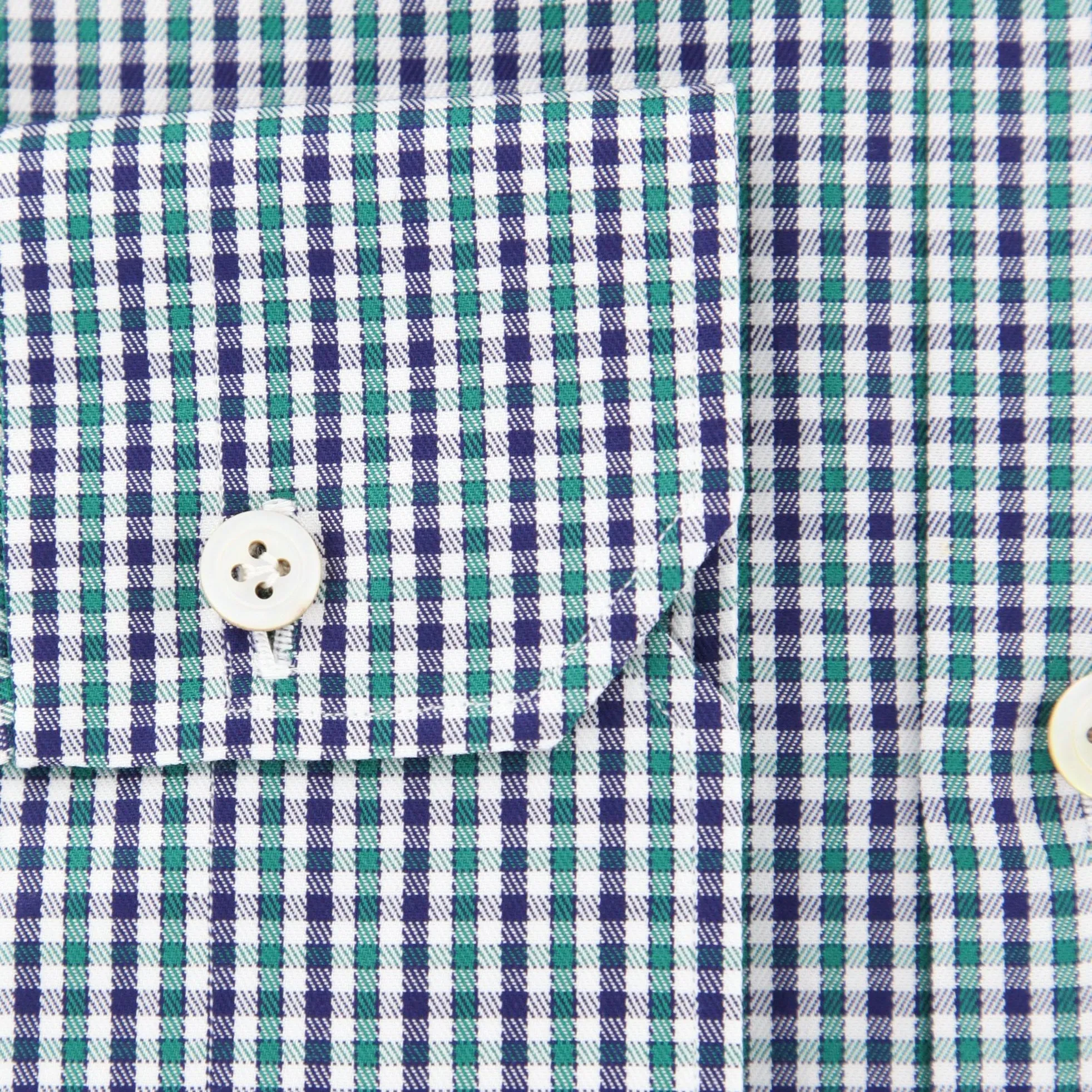 Kiton Green Shirt - Slim