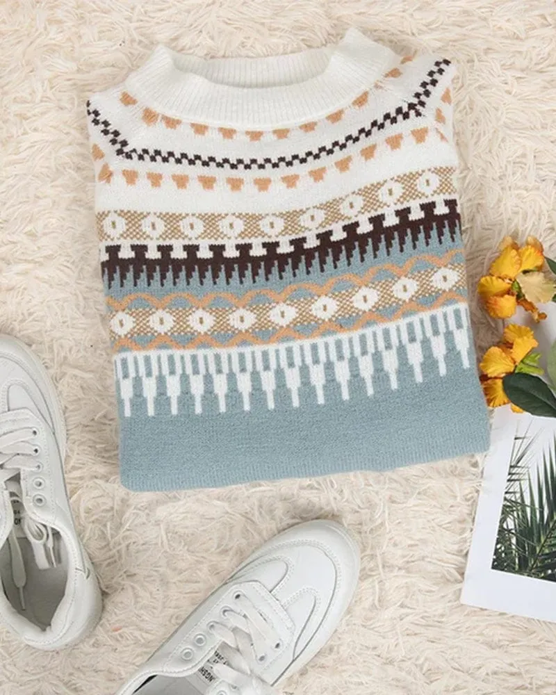 Knitted jumper for women
