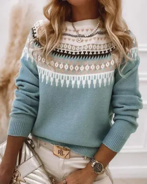 Knitted jumper for women