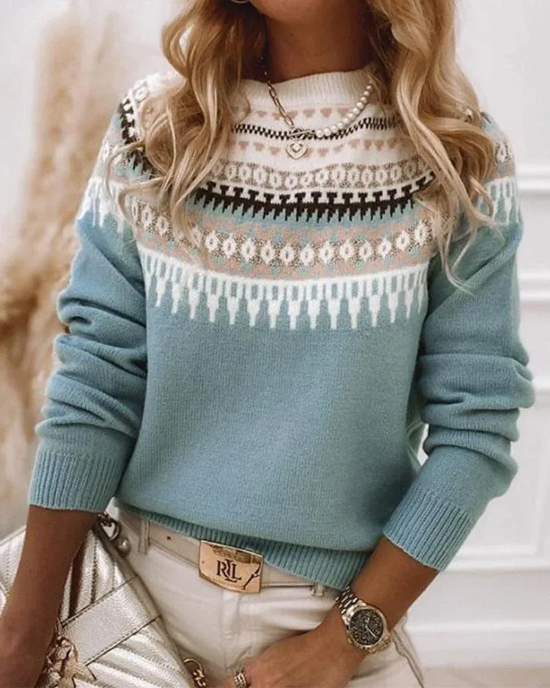 Knitted jumper for women