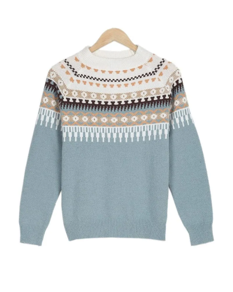 Knitted jumper for women