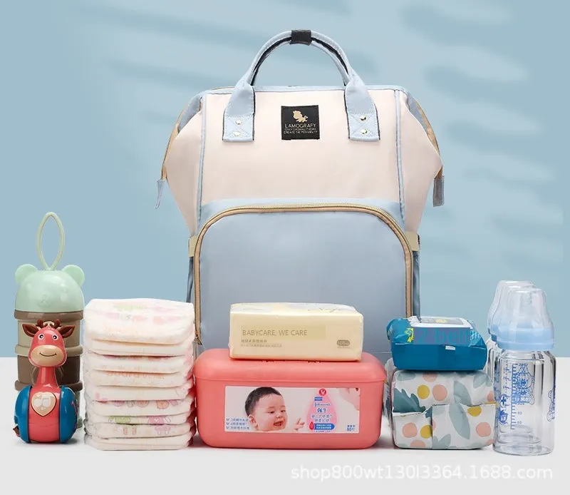 Large Capacity Diaper Bag Waterproof Mummy Bag